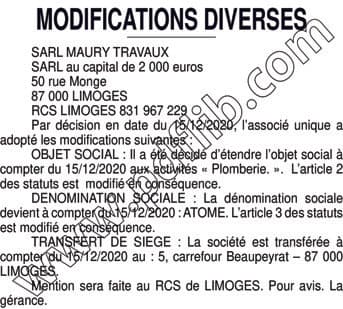Contenu publication