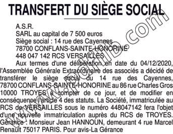 Contenu publication