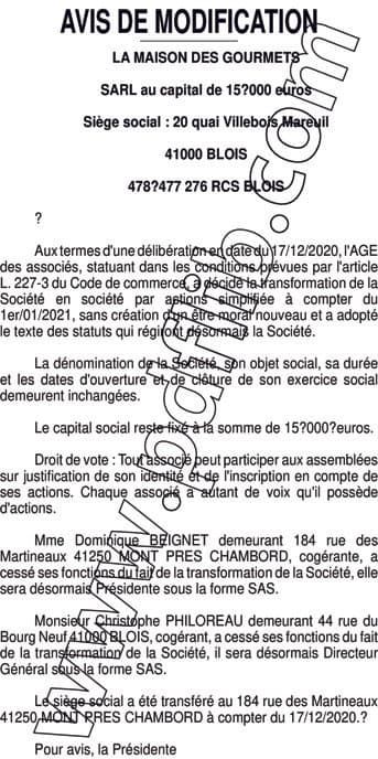 Contenu publication