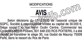 Contenu publication