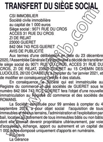 Contenu publication