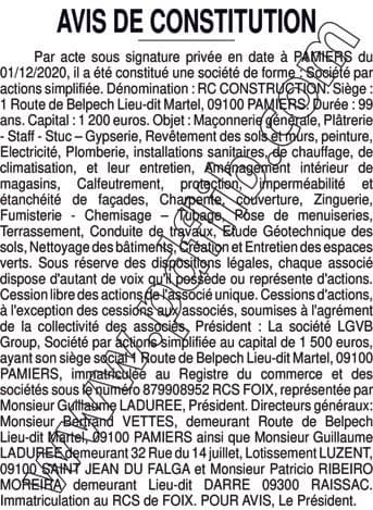 Contenu publication