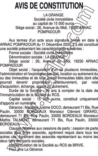 Contenu publication