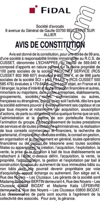 Contenu publication