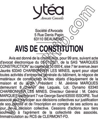 Contenu publication
