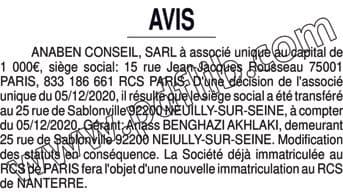 Contenu publication