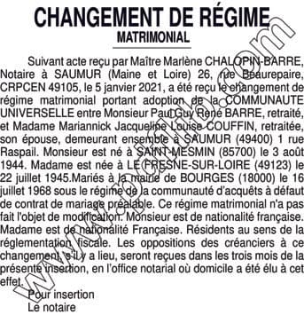 Contenu publication