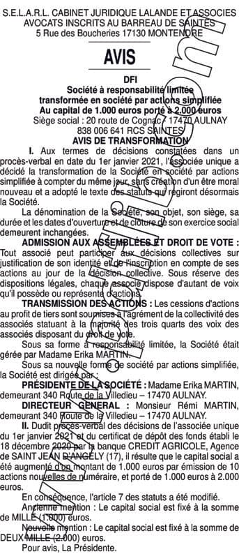 Contenu publication