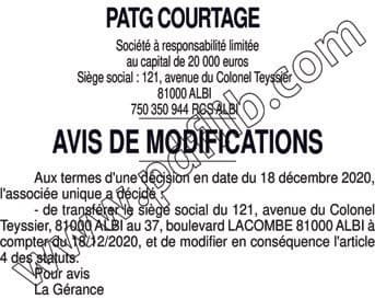 Contenu publication
