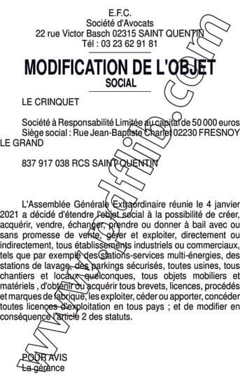 Contenu publication
