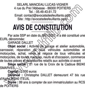 Contenu publication