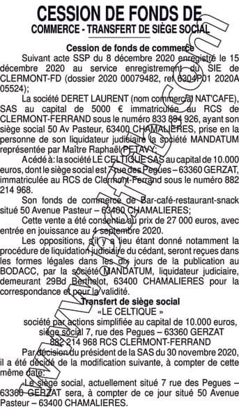 Contenu publication