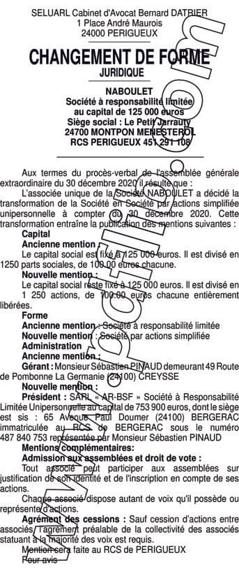 Contenu publication