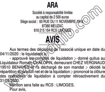 Contenu publication