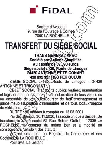 Contenu publication