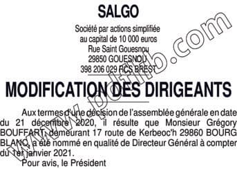Contenu publication
