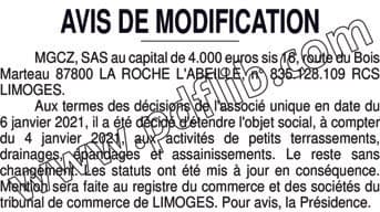 Contenu publication