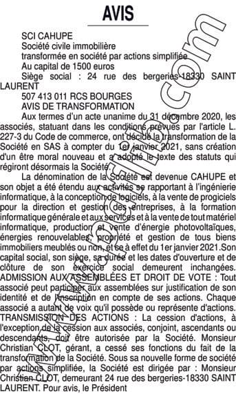Contenu publication