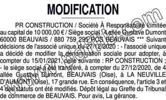 Contenu publication
