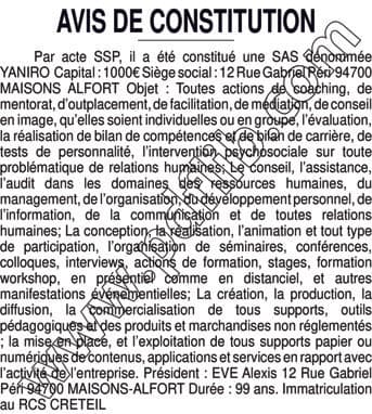 Contenu publication