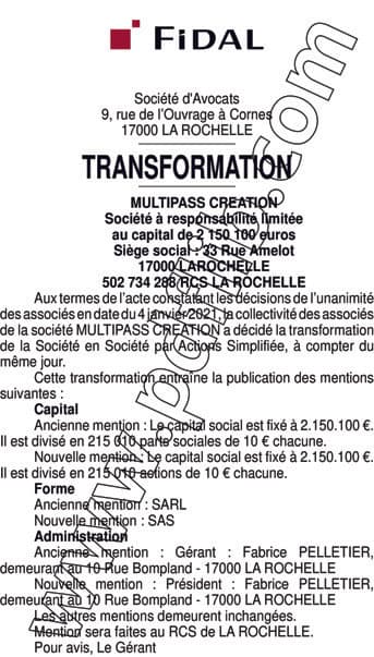 Contenu publication