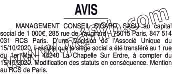 Contenu publication