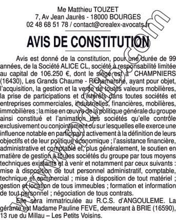 Contenu publication