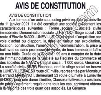 Contenu publication