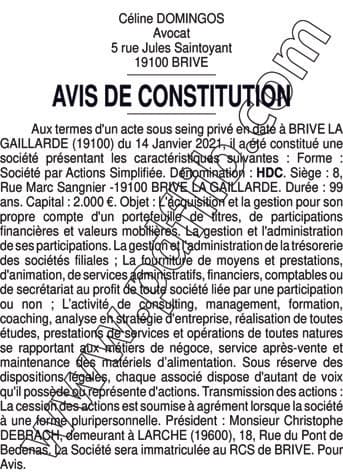Contenu publication