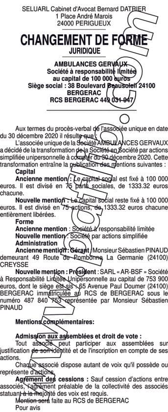Contenu publication