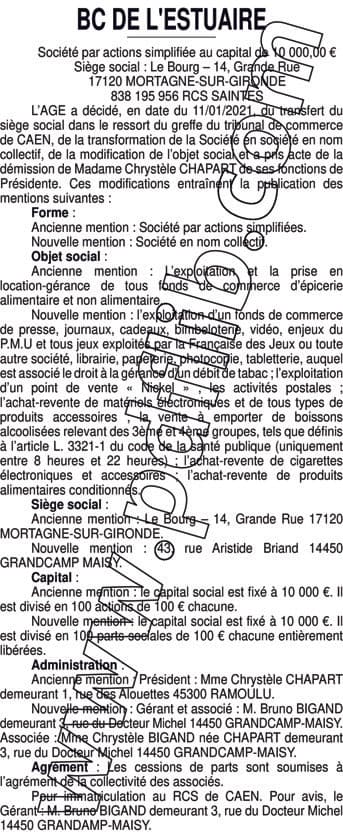Contenu publication