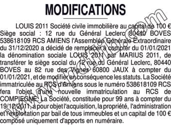 Contenu publication