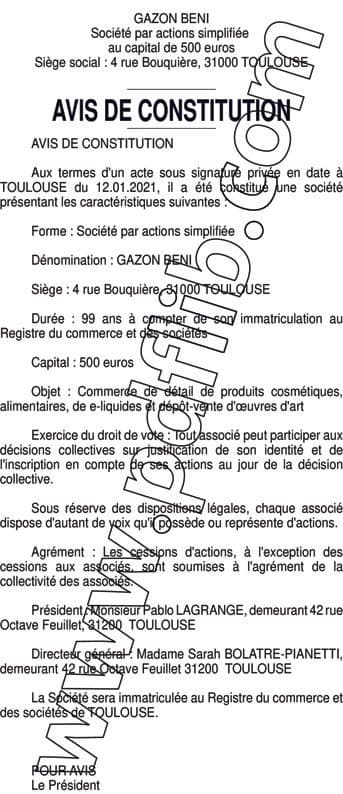 Contenu publication