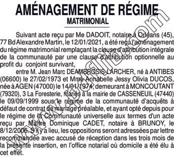 Contenu publication