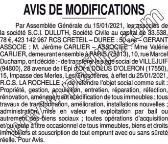 Contenu publication