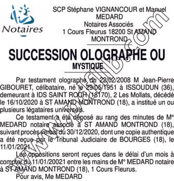 Contenu publication