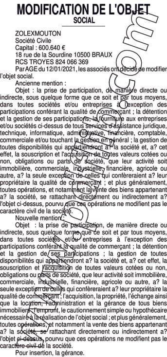 Contenu publication