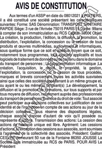 Contenu publication