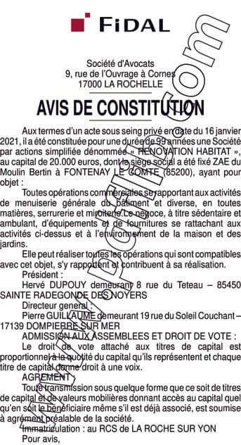 Contenu publication