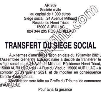 Contenu publication