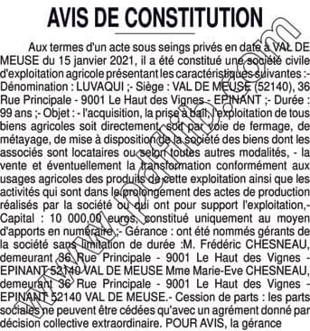 Contenu publication