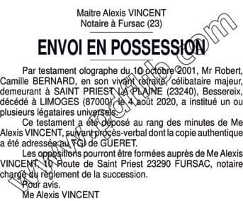 Contenu publication