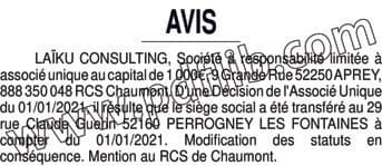 Contenu publication