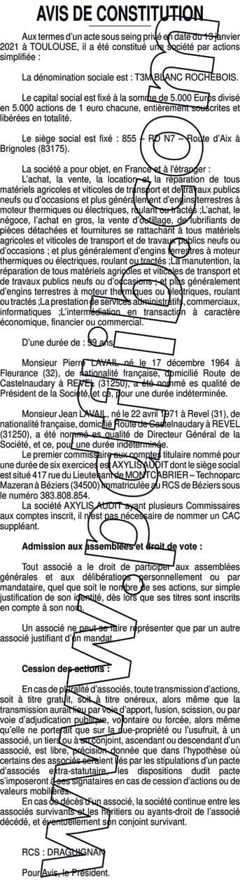 Contenu publication