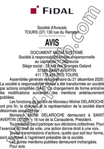 Contenu publication