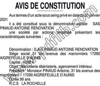 Contenu publication