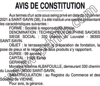 Contenu publication