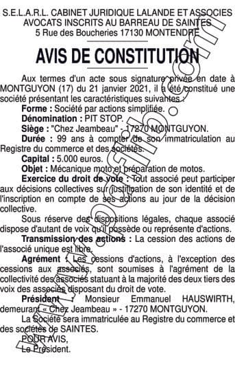 Contenu publication