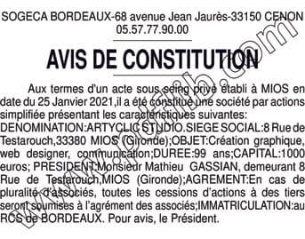 Contenu publication