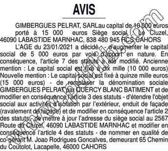 Contenu publication